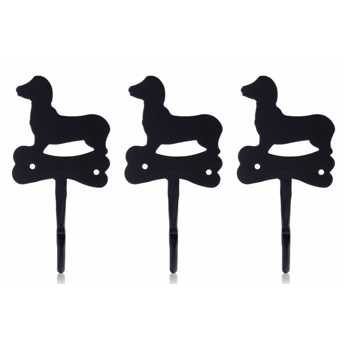 Fayesia - Wall Hook - 3 Pack - Dog